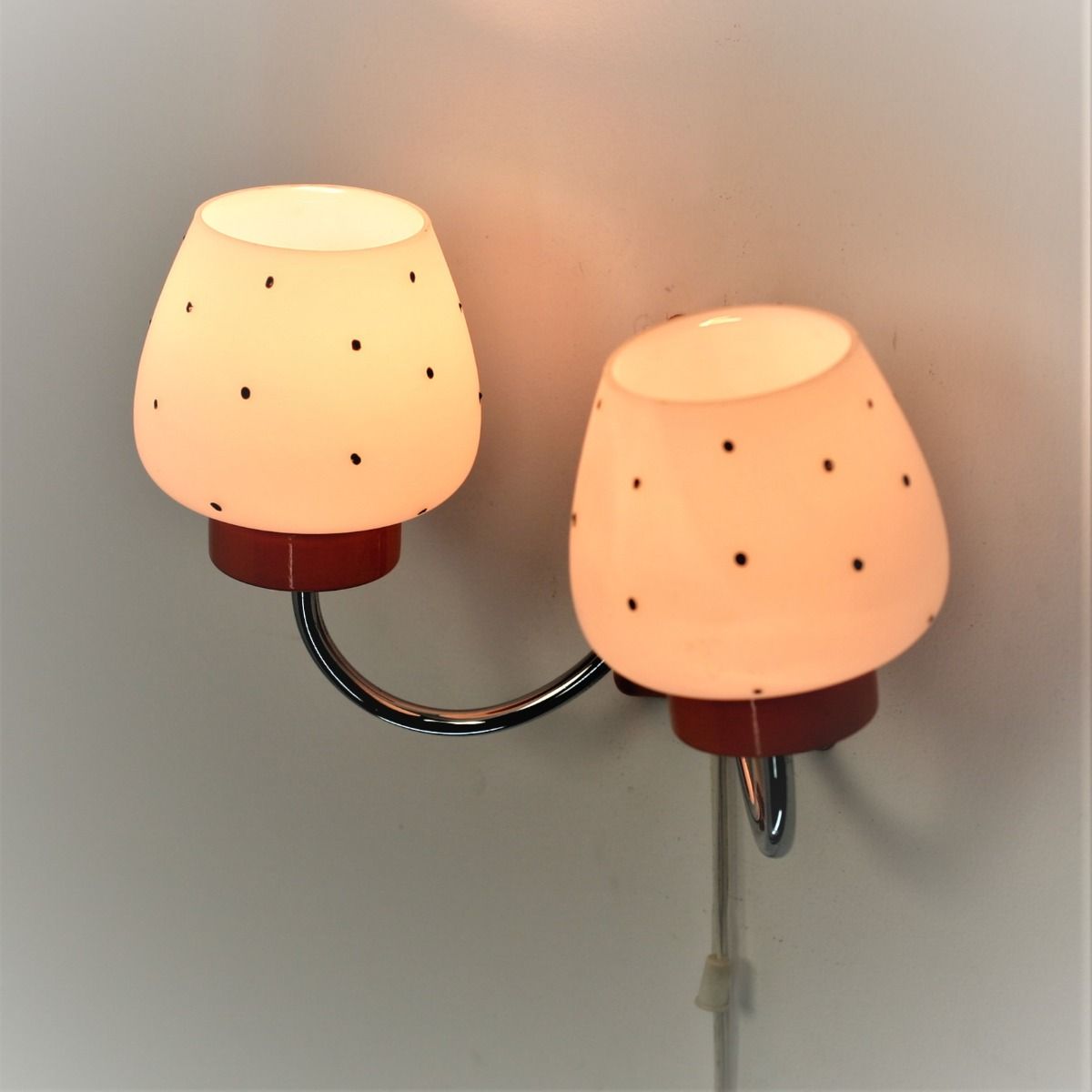 Wandlamp | Jaren 60 - 70 | Metaal