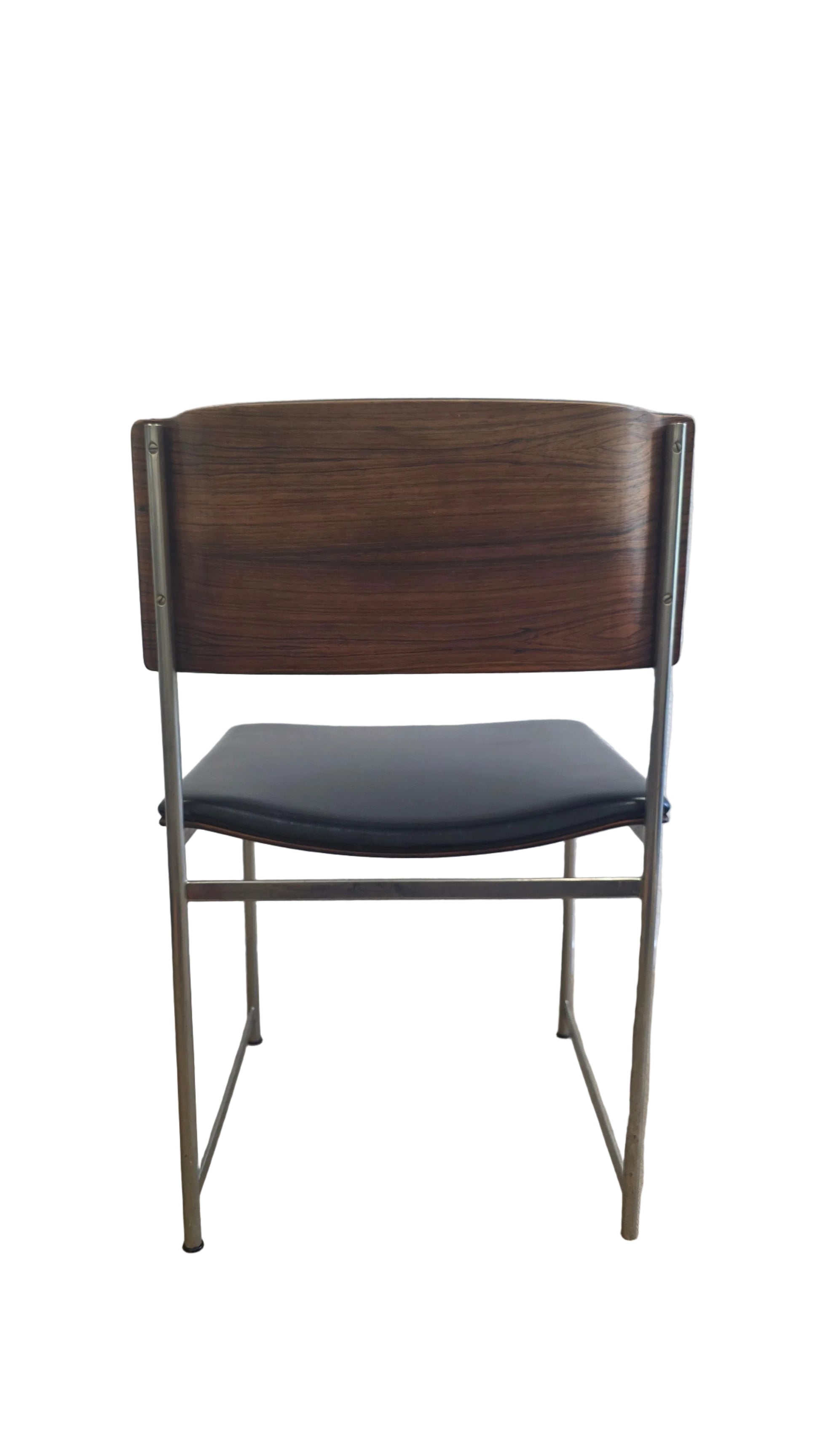 Set van 6 Pastoe SM08 eetkamerstoelen | Cees Braakman | jaren 60 - M001