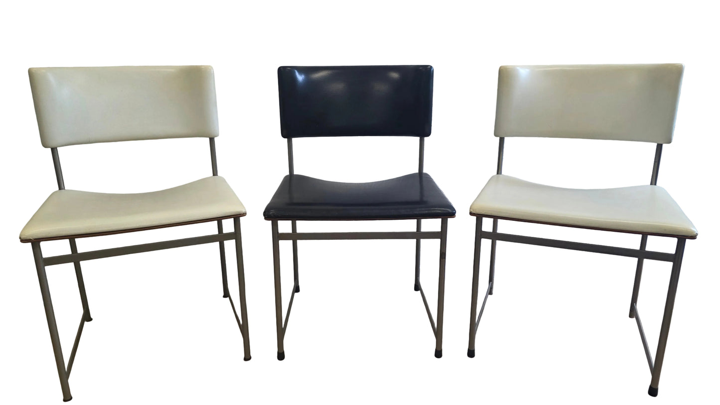 Set van 6 Pastoe SM08 eetkamerstoelen | Cees Braakman | jaren 60 - M001
