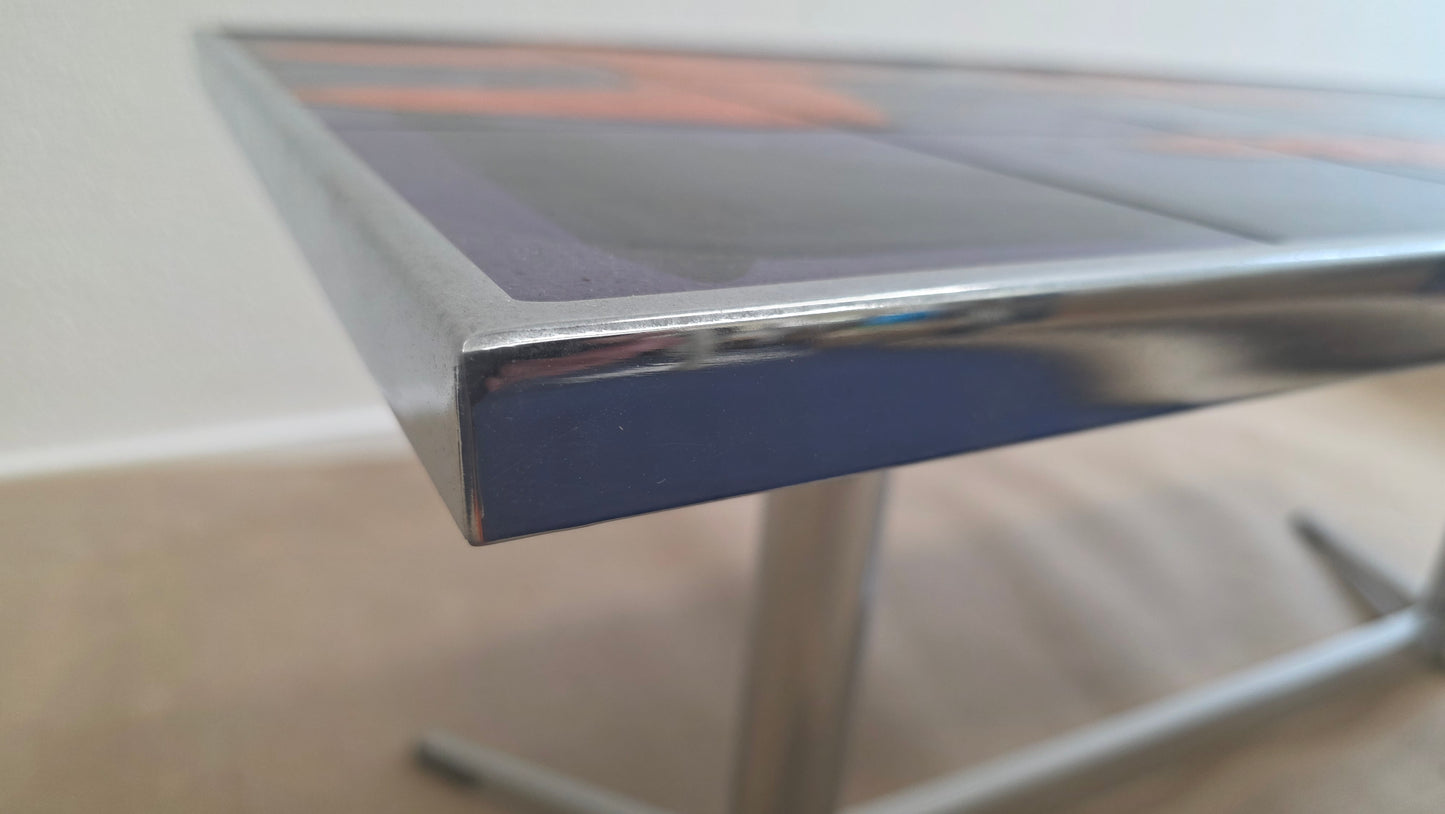Vintage ADRI Belgique keramische tegelsalontafel – jaren 60/70 - M002
