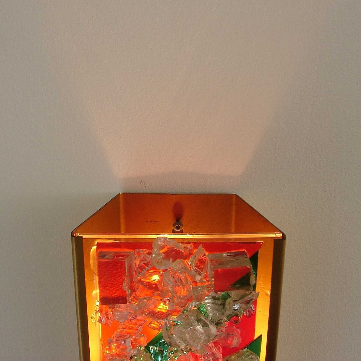 Gebrüder Cosack - GECOS Wandlamp | Gebrüder Cosack | Jaren 60 | Glas | Gefused