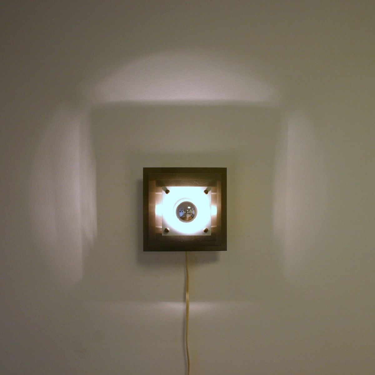 Lyfa Wandlamp | Jaren 60 | RVS