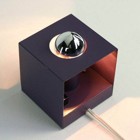Wandlamp, Jaren 70, Metaal, Gelakt