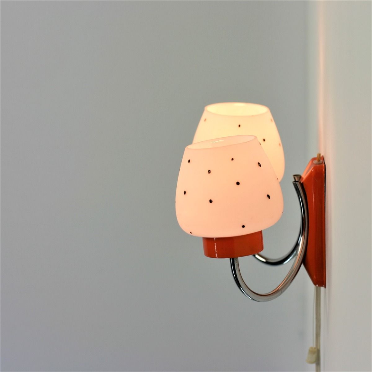Wandlamp | Jaren 60 - 70 | Metaal