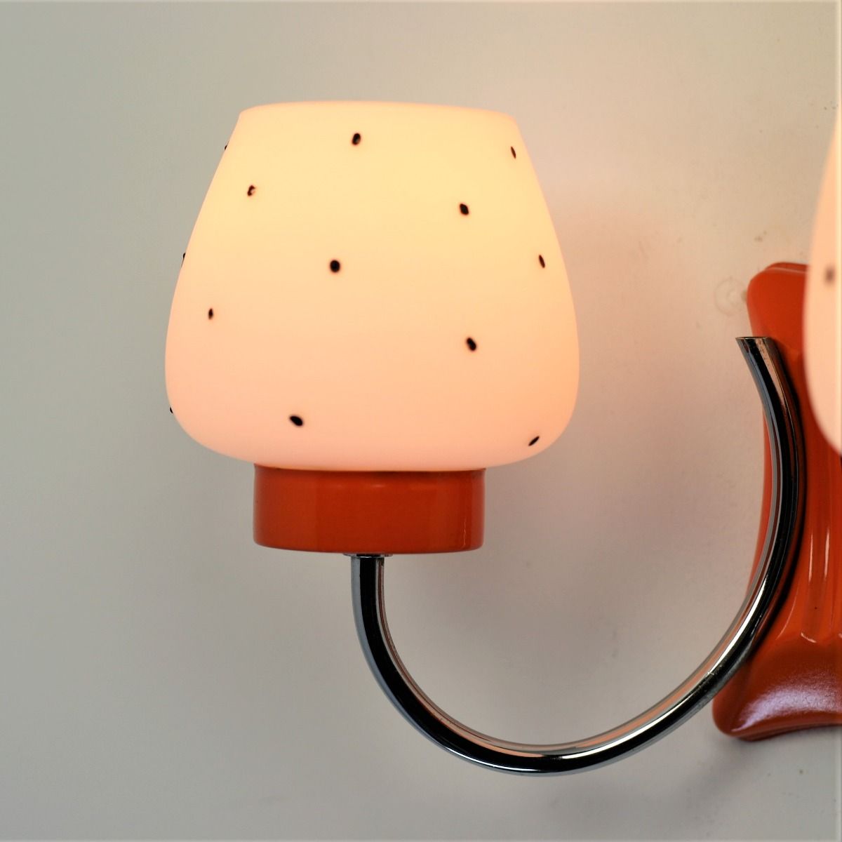 Wandlamp | Jaren 60 - 70 | Metaal