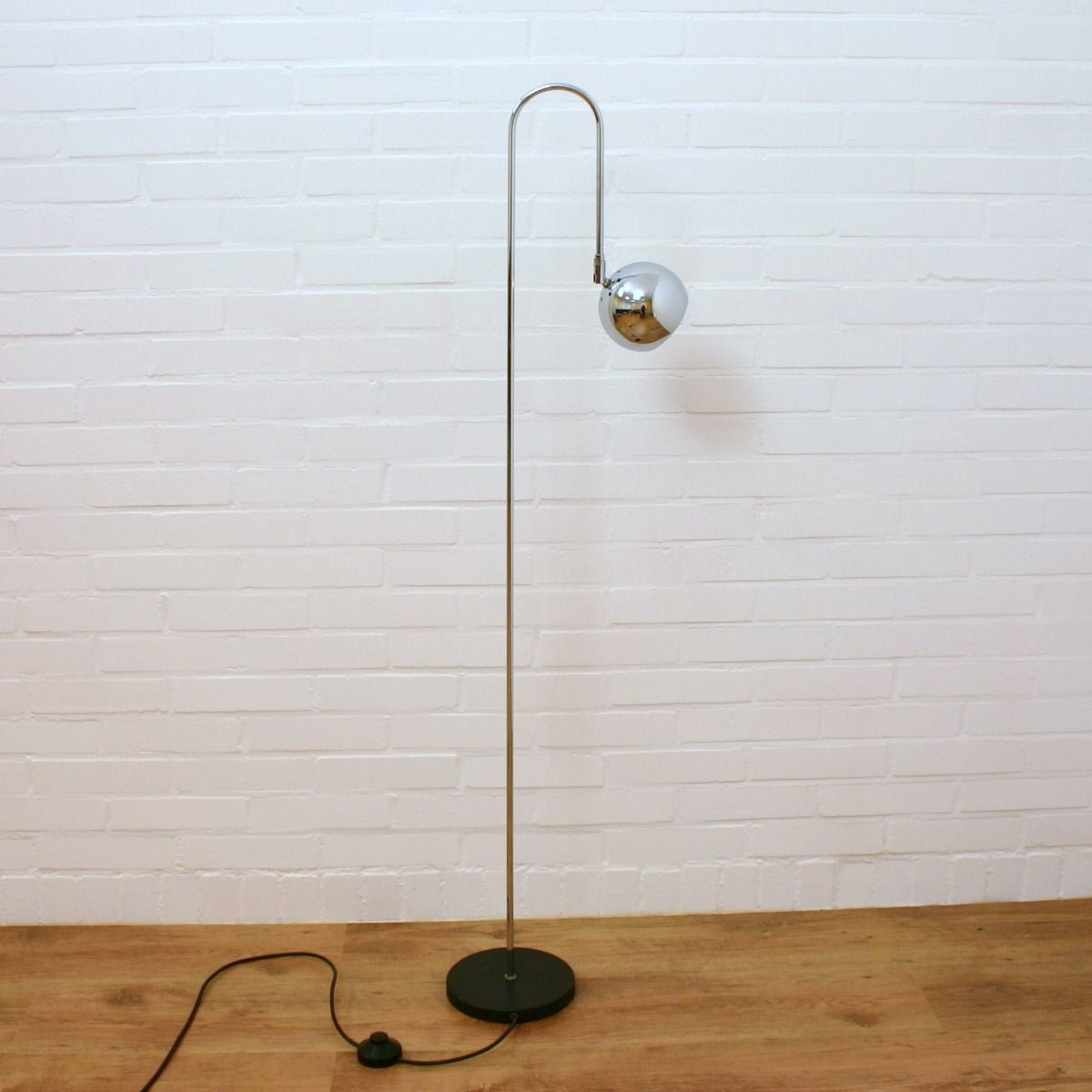 Vloerlamp Space Age, Jaren 60, Metaal