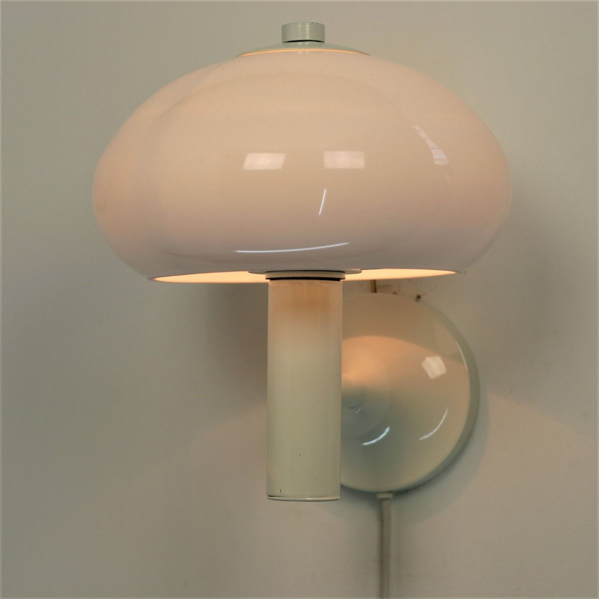 Paddenstoel Wandlamp | Jaren 70 - 80 | Metaal