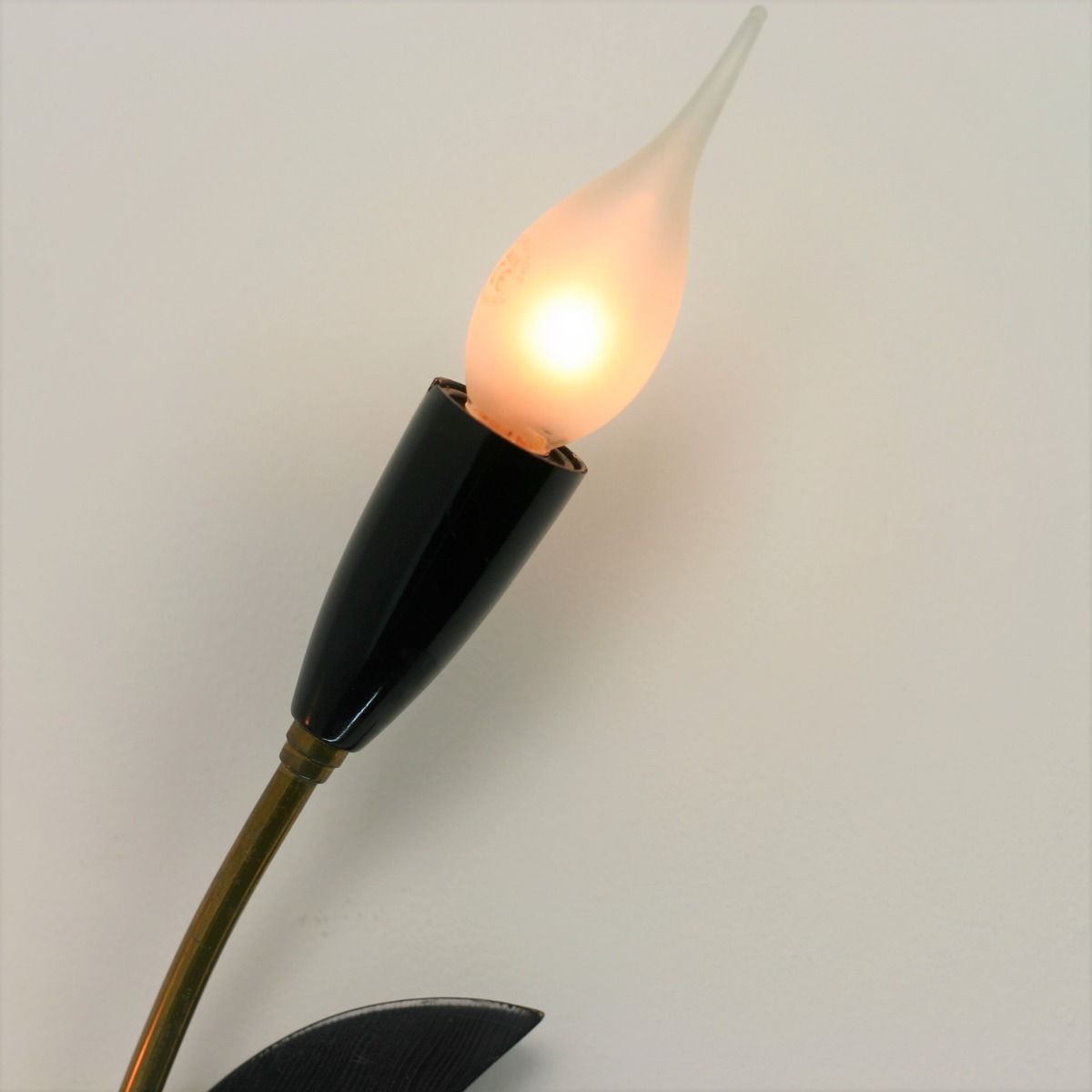 Wandlamp | jaren 40 | Messing