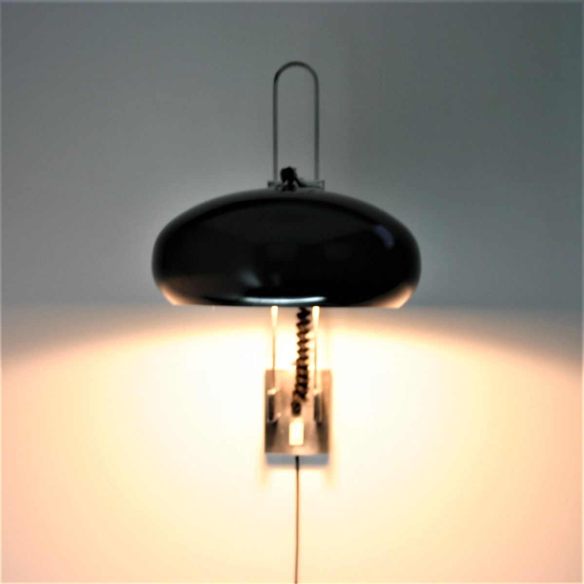 Bauhaus stijl chromen wandlamp | Metaal